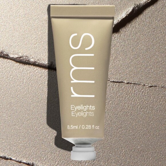 RMS Beauty Eyelights Cream Eyeshadow | ECLIPSE: a mossy silver - Picture 2 of 12